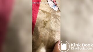 Soft serve shit on toilet