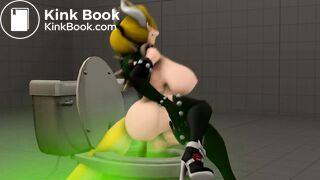 Bowsette takes a dump