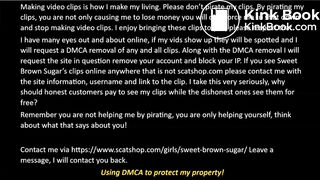 BBW - (SwtBrwnSgr) SBS needs a toilet slave