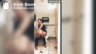 ebony pooping 2