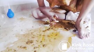 MA - Messy Enema And Shit On Myself, Smear Poo