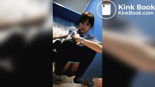 Thai toilet scat - video 2