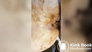 Shitty fuck in vagina and in ass