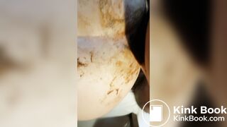 Shitty fuck in vagina and in ass