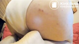 Hot dirty and stinky diaper all full of pee only for you