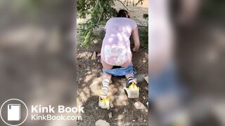 cute girl messing diaper - video 2