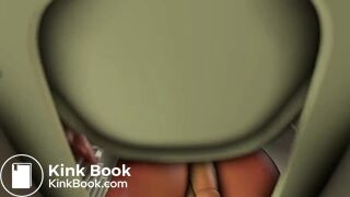 Charizard farts and shits in toilet