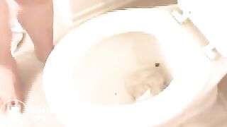 Mix of beautiful girls pooping on the toilet for us - video 2