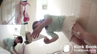 Japanese girl panty poop - video 4