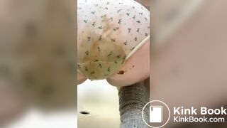 Wet poop in panties
