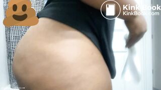 Desperate diarrhea outside