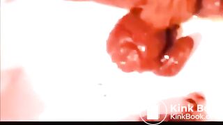 Sexy Lady Farts And Shits On A Plate