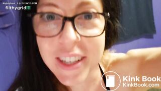 Desperate chick's shit in bed