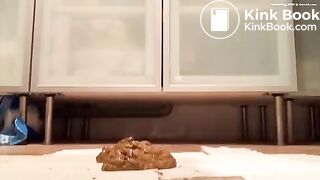 Diarrhea on the floor - video 2