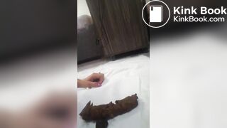 Hot romanian milf shits