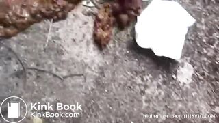 Huge outdoor diarrhea