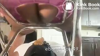 Face shorting by ebony booty
