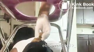 Face shorting by ebony booty