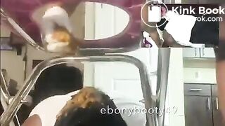 Face shorting by ebony booty