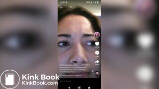 Constipated tiktok girl