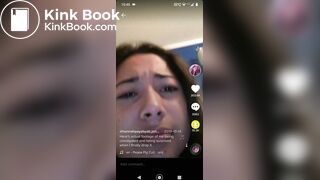 Constipated tiktok girl