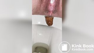 Grunting while poop hard