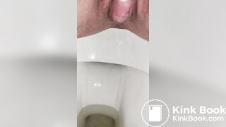 Grunting while poop hard