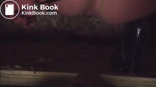 Mature Mistress pissing and pooping in slave mouth and porn him lick her