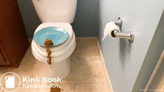 Phat ebony booty with messy soft serve