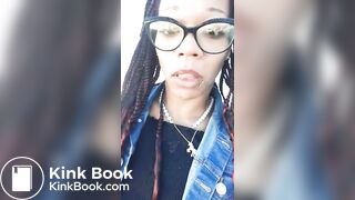 White leggings poop - video 3