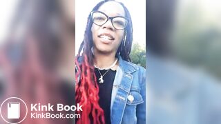 White leggings poop - video 3