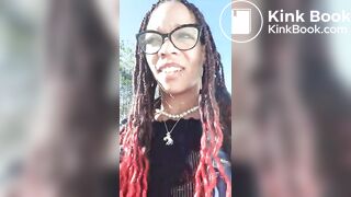 White leggings poop - video 3