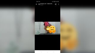 Indonesian girl toilet poop