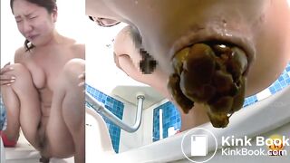 Japanese Girl Drops Fat Deuce