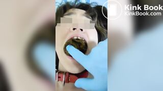 Asian scat slave - video 5