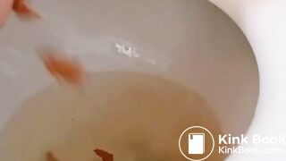 korean girl toilet enema