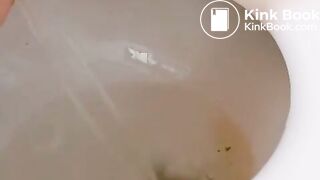 korean girl toilet enema