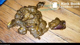 ASHLEYASSEATS MAKES SHIT SALSA ON SCAT SHOP