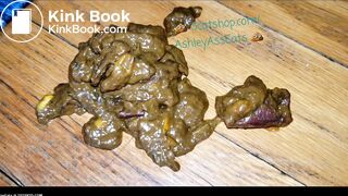 ASHLEYASSEATS MAKES SHIT SALSA ON SCAT SHOP