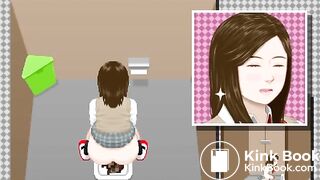 Japanese girl diarrhea and pee voyeur
