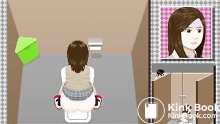 Japanese girl diarrhea and pee voyeur
