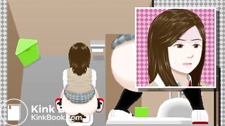 Japanese girl diarrhea and pee voyeur