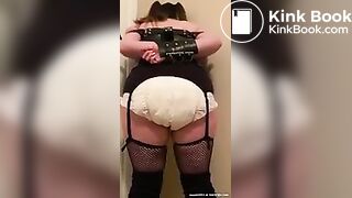 Bondage Diaper Mess