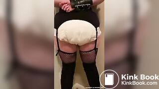 Bondage Diaper Mess