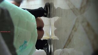 girl poop in toilet - video 44
