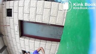 girl poop in toilet - video 44