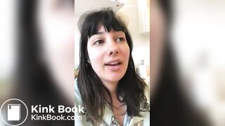 Girl dropping HUGE turd in toilet POV