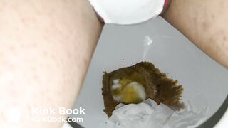 Lovely white cherry pattern panty last clearing moment!