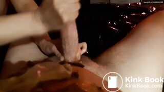 Japanese brown & golden shower - video 2