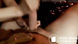 Japanese brown & golden shower - video 2